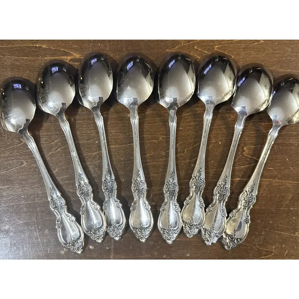 8 Tablespoons - Oneida Community Louisiana Stainless Flatware